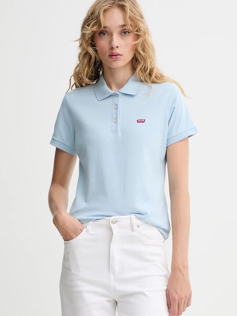 Levi's polo damski kolor niebieski 001F2 - zdjęcie produktu nr 1