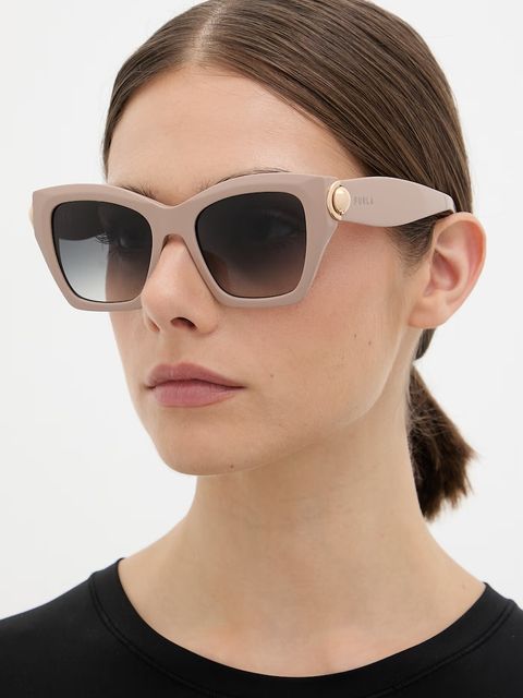 Furla okulary przeciwsłoneczne kocie oczy damskie - zdjęcie produktu nr 1