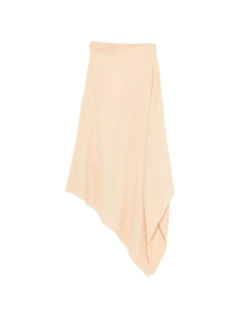 Victoria Beckham asymmetric-hem midi skirt - Neutrals - zdjęcie produktu nr 1