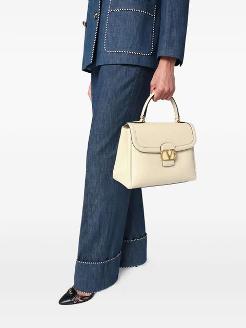 Valentino Garavani VLogo tote bag - Neutrals