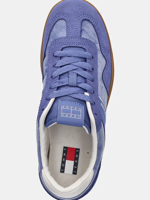 Tommy Jeans sneakersy THE GREENWICH damskie kolor niebieski EN0EN02863