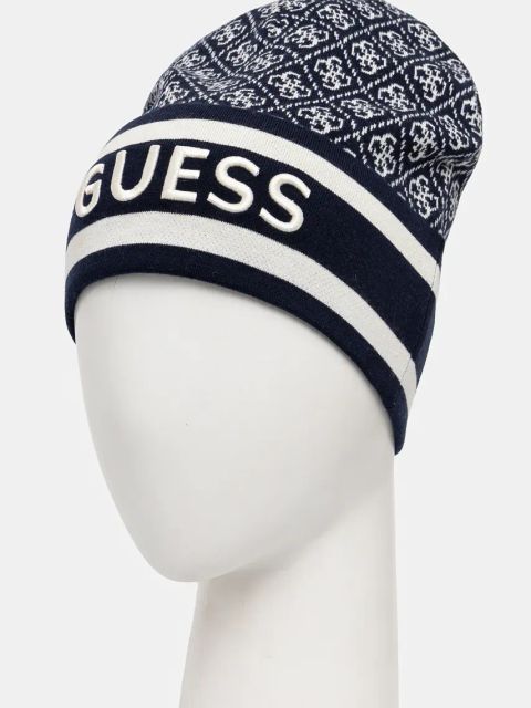 Guess czapka SEVYN kolor granatowy W4BZ21 Z3JD2