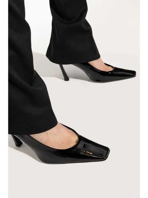 The Attico 95mm Juno pumps - Black