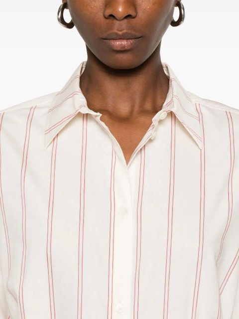 TOTEME striped shirt - Neutrals