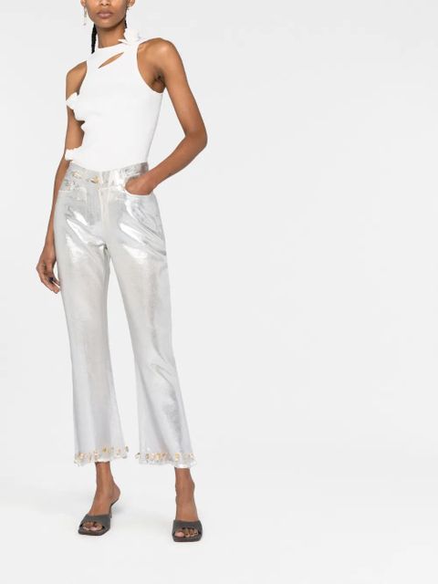 Jacquemus Le de Nîmes Court Artichaut jeans - Silver - zdjęcie produktu nr 2