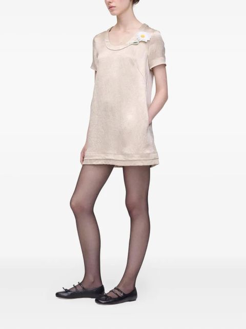 Marc Jacobs flower-embellished dress - Neutrals - zdjęcie produktu nr 2