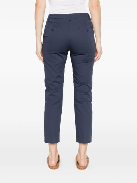 Weekend Max Mara cropped cigarette trousers - Blue