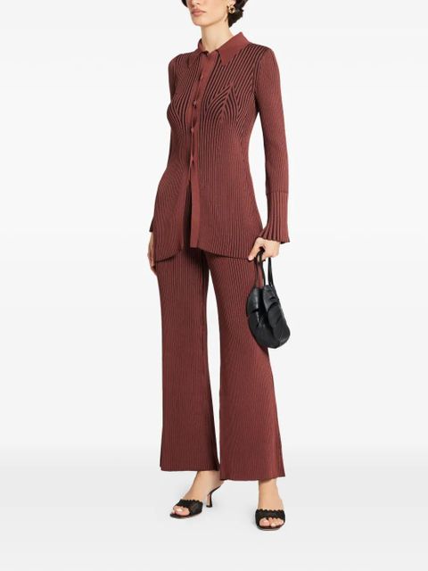 Simon Miller Val ribbed trousers - Brown - zdjęcie produktu nr 2