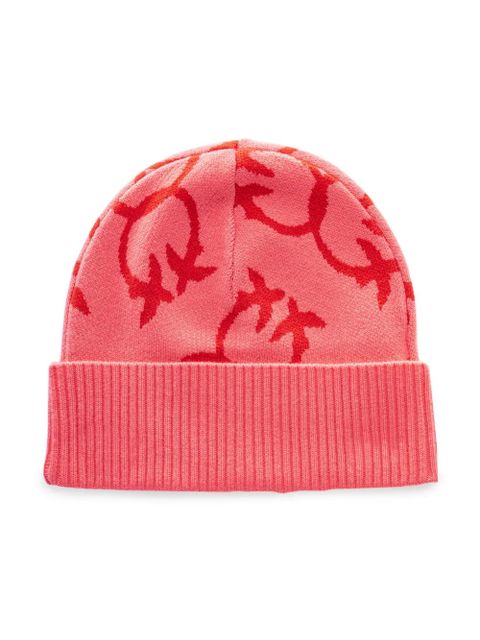 PINKO logo-jacquard beanie hat - zdjęcie produktu nr 2