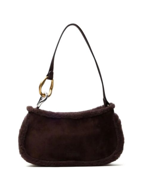 STAUD Ollie suede shoulder bag - Brown - zdjęcie produktu nr 1