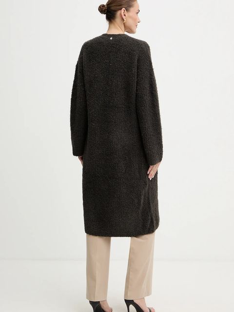 Guess kardigan z domieszką wełny BENIKO damski kolor szary W5BR54 Z0702