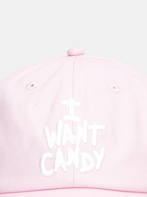 Juicy Couture czapka z daszkiem bawełniana I Want Candy - zdjęcie produktu nr 1