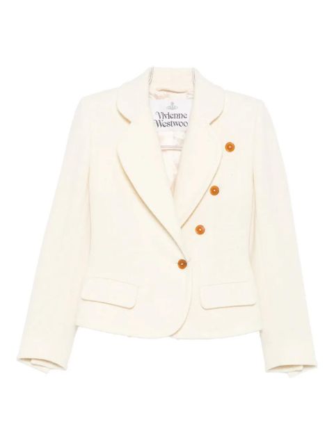 Vivienne Westwood button flap pocket jacket - Neutrals