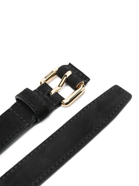 Moschino chain-detail belt - Black - zdjęcie produktu nr 2