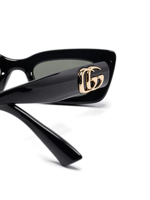 Gucci Eyewear cat eye-frame sunglasses - Black - zdjęcie produktu nr 2