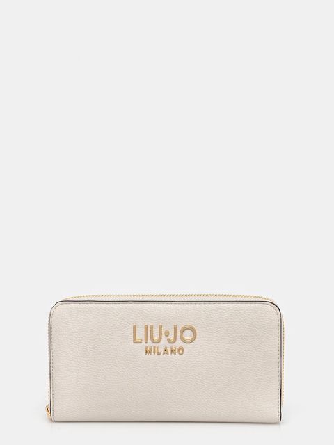 Liu Jo portfel damski kolor beżowy AF5170.E0058 - zdjęcie produktu nr 1
