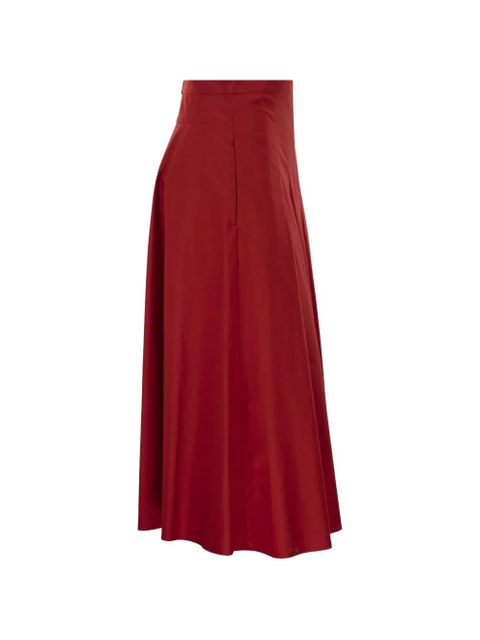 Max Mara pleated flared skirt