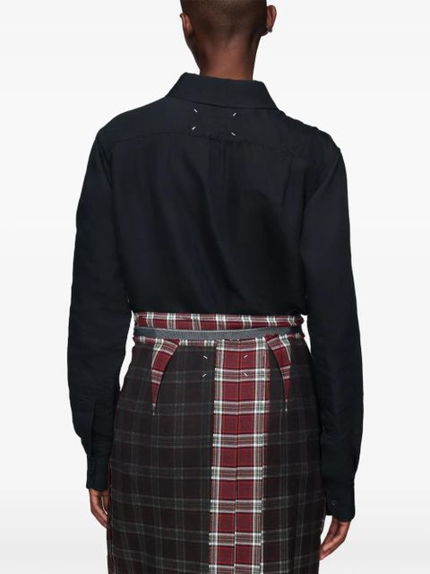 Maison Margiela long-sleeved shirt - Black