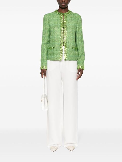 Valentino Garavani Cady Couture trousers - White