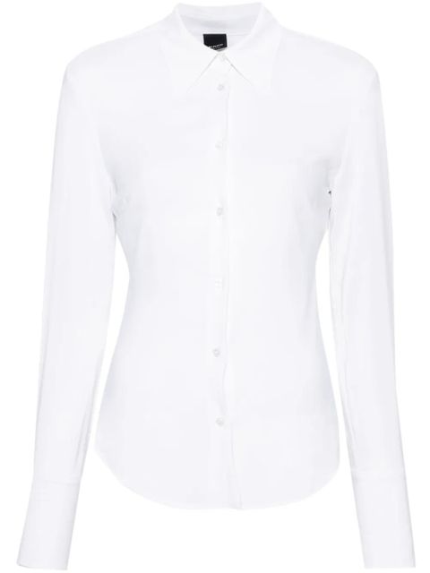 PINKO fitted long-sleeve shirt - White - zdjęcie produktu nr 1