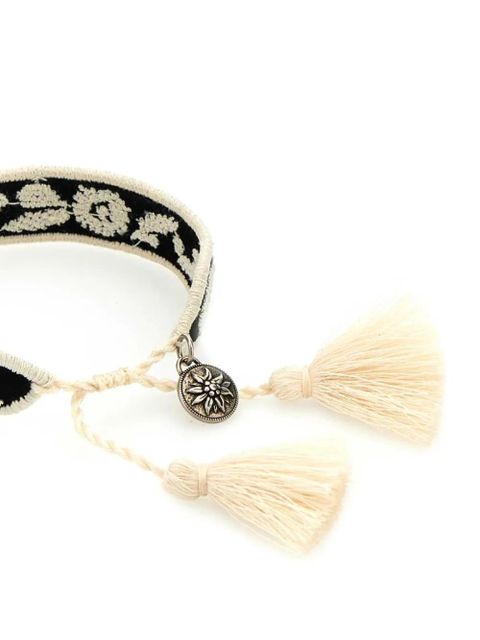 Prada two-tone suede bracelet - Neutrals