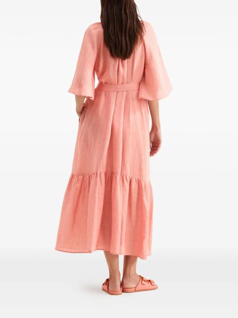 ERES Audacieuse tiered maxi dress - Orange