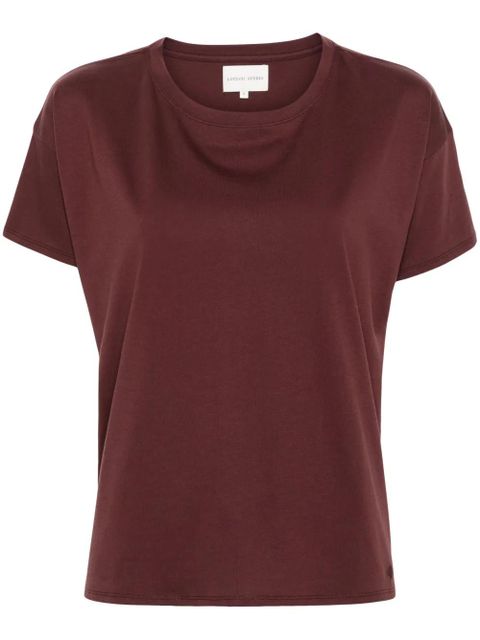 LouLou de Saison Basiluzzo cotton T-shirt - Red - zdjęcie produktu nr 1