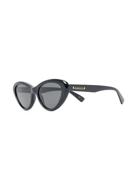 Gucci Eyewear cat-eye frame sunglasses - Black