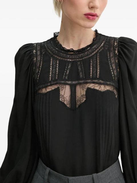 Zadig&Voltaire Thena silk blouse - Black - zdjęcie produktu nr 2