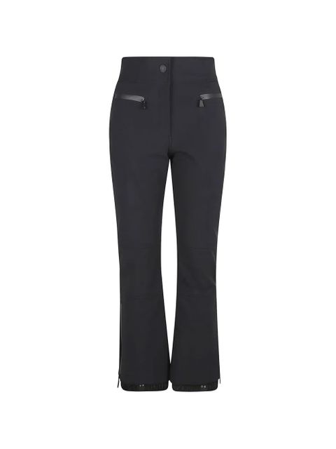 Moncler Grenoble logo-patch trousers - Black - zdjęcie produktu nr 1