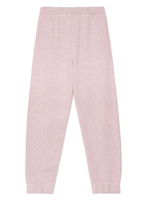 GANNI elastic-cuff cotton trousers - Pink - zdjęcie produktu nr 1