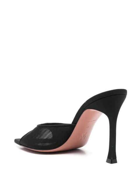 Amina Muaddi 95mm Alexa sandals - Black - zdjęcie produktu nr 1