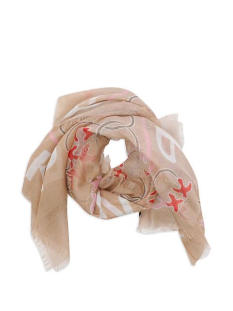 PINKO Mambo printed scarf - Neutrals - zdjęcie produktu nr 2