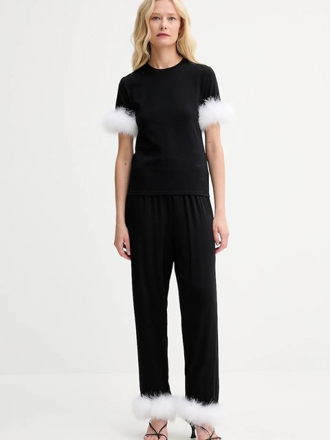 The Sleeper t-shirt damski kolor czarny SLTS08P002F - zdjęcie produktu nr 2