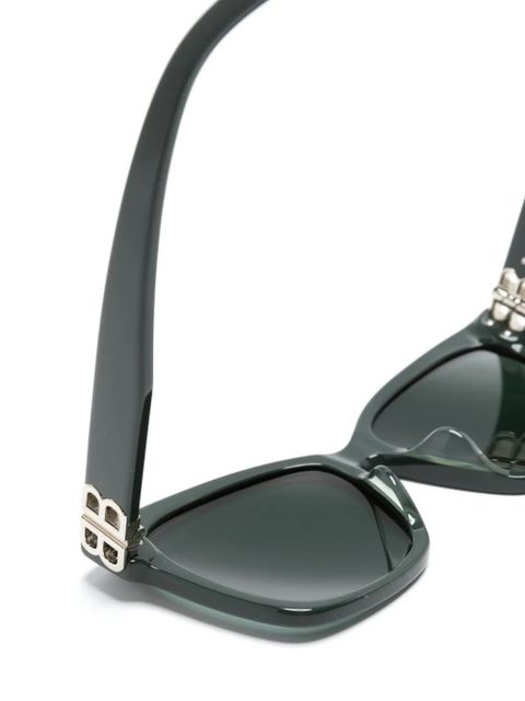 Balenciaga Eyewear Dynasty square-frame sunglasses - Green