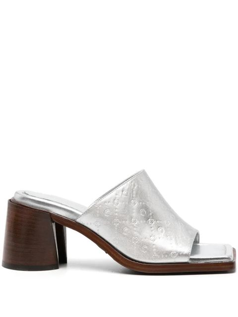 Marine Serre 75mm Ms sandals - Silver - zdjęcie produktu nr 1