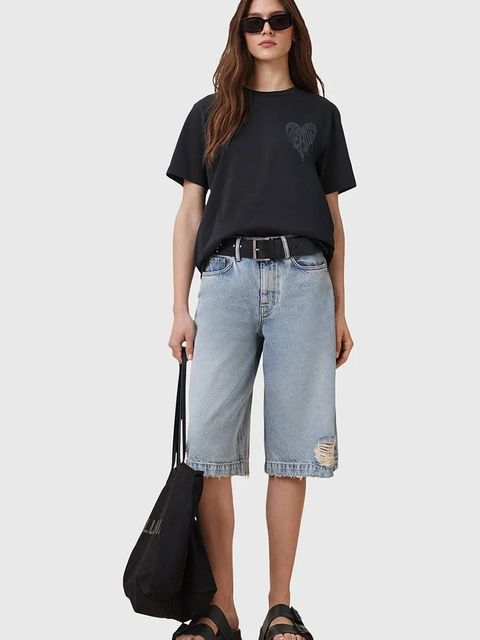 AllSaints t-shirt bawełniany POSTER