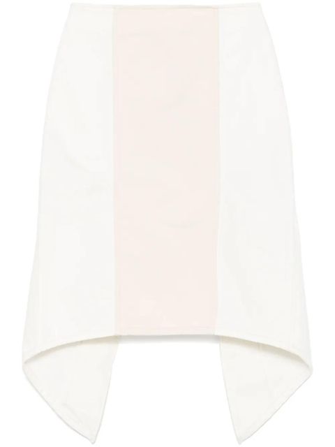 JW Anderson layered midi skirt - White - zdjęcie produktu nr 1