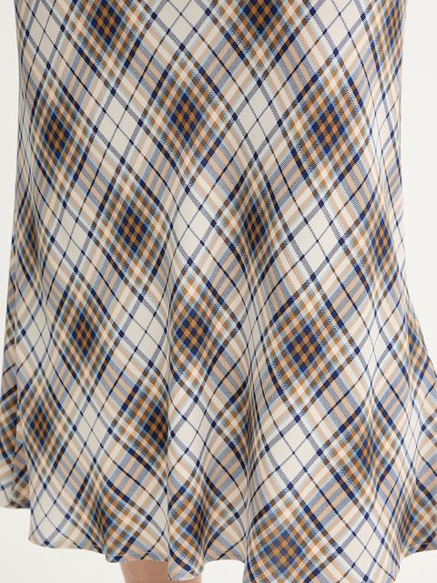 Liu Jo spódnica kolor niebieski midi prosta MF5170 T3491