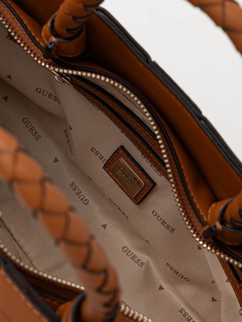 Guess torebka MAYLEE kolor brązowy HWWG96 61060