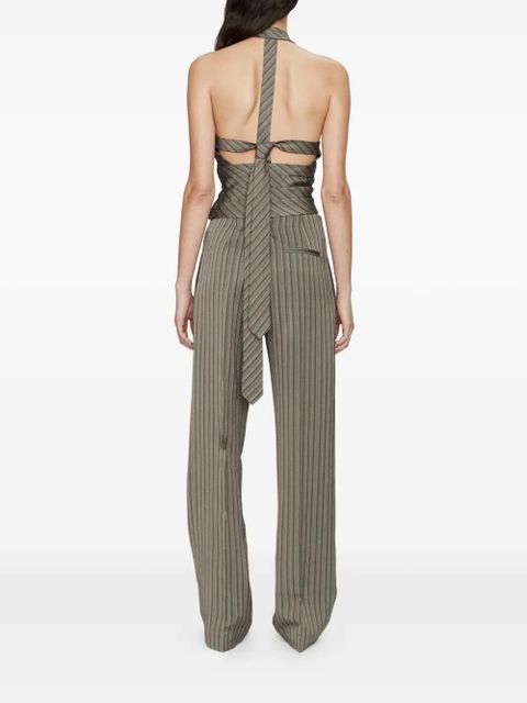 Christopher Esber Reyer Tailored Redux striped trousers - Grey