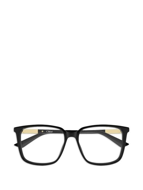 Chloé Eyewear square-frame glasses - Black - zdjęcie produktu nr 1