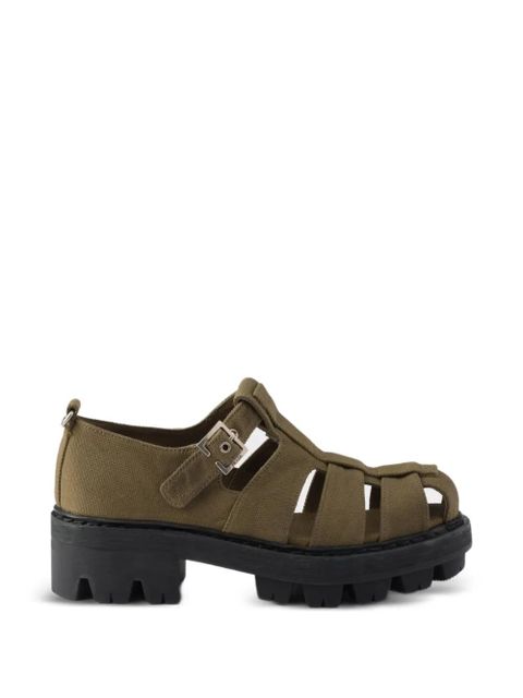Prada strap buckled sandals - Green - zdjęcie produktu nr 1