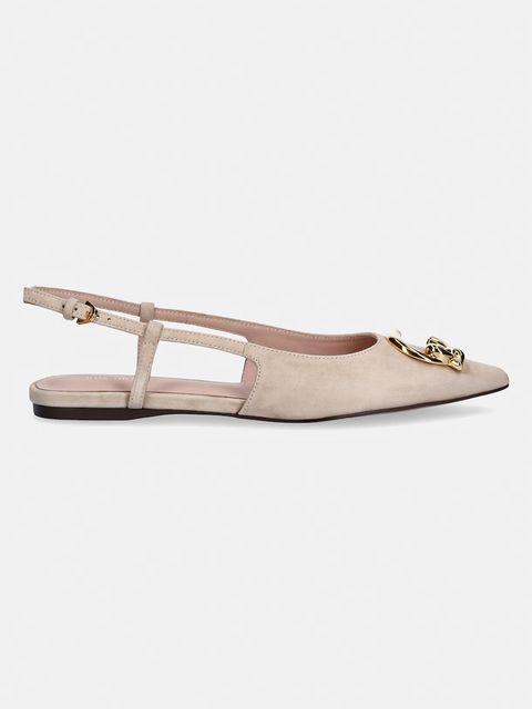 Coccinelle baleriny zamszowe - zdjęcie produktu nr 1