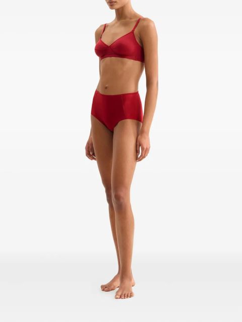 ERES Lydia Soyeuse triangle bra - Red