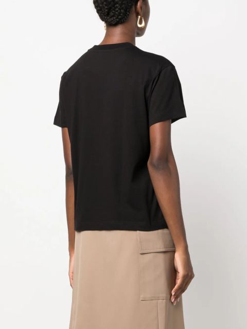 Jil Sander logo-patch cotton T-shirts (pack of three) - Black