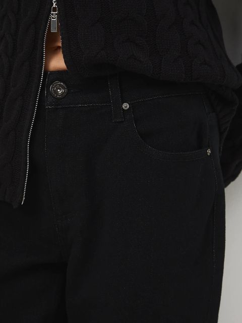 Medicine jeansy damskie kolor czarny