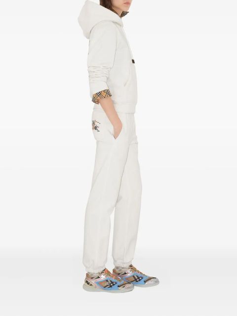 Burberry Cross Stitch EKD​ track pants - White - zdjęcie produktu nr 2