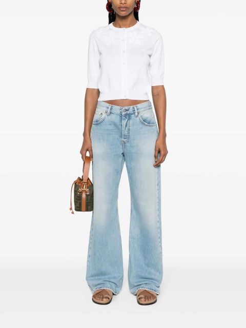 Valentino Garavani embroidered cotton cardigan - White - zdjęcie produktu nr 2