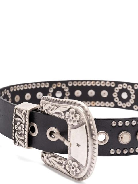 Golden Goose studded belt - Black